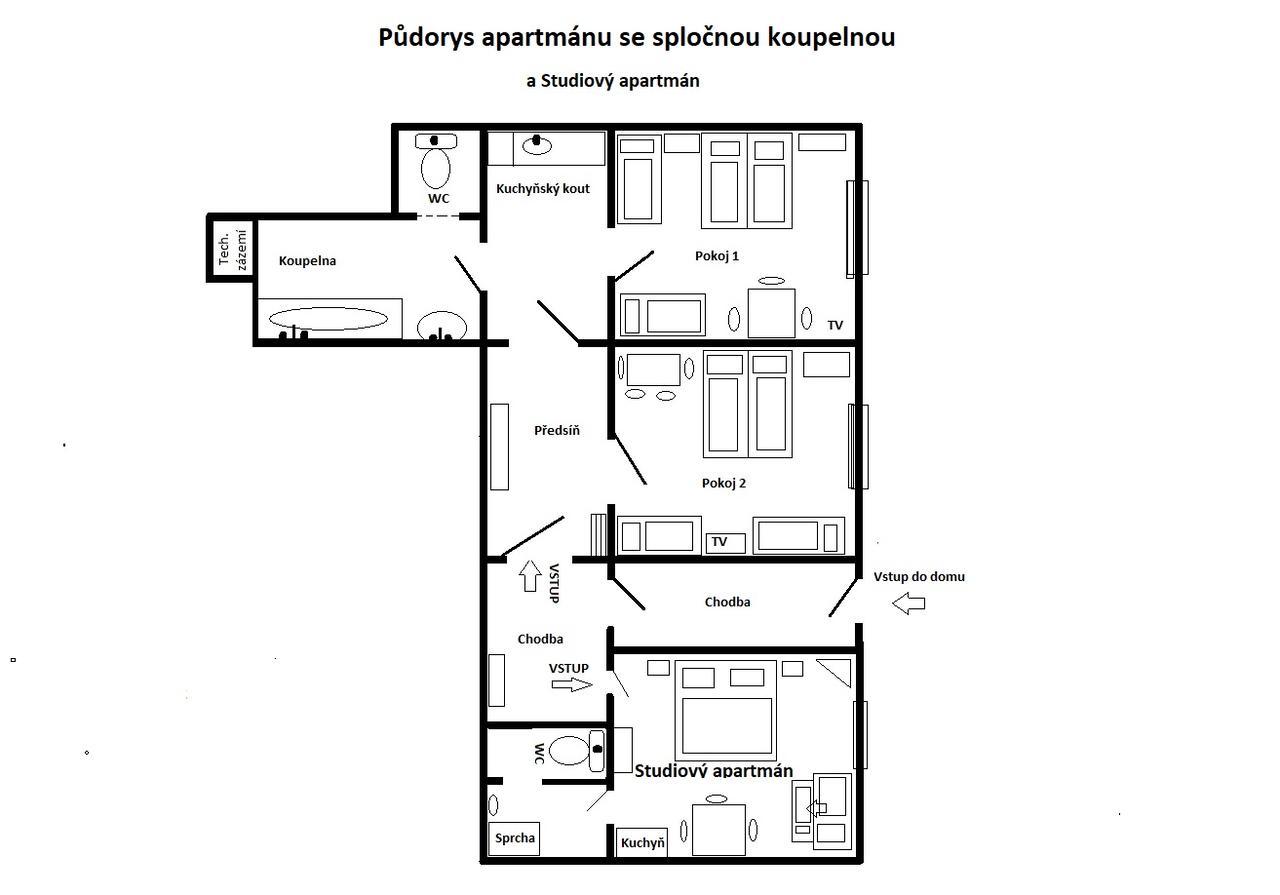 Apartmany Карлштейн Екстер'єр фото